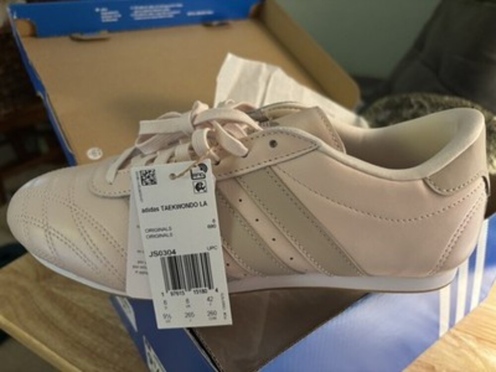 Adidas OG Sneakers Taekwondo Lace JS0304 Pink Size 9 1/2 women’s New in Box - Picture 4 of 7